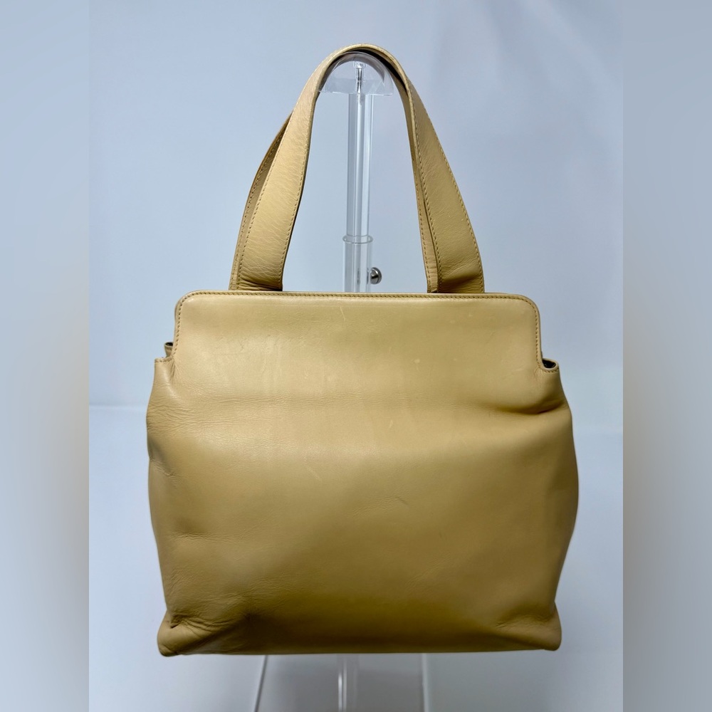 Salvatore Ferragamo Tan Top Handle Bag - PROJECT - Picture 2 of 14